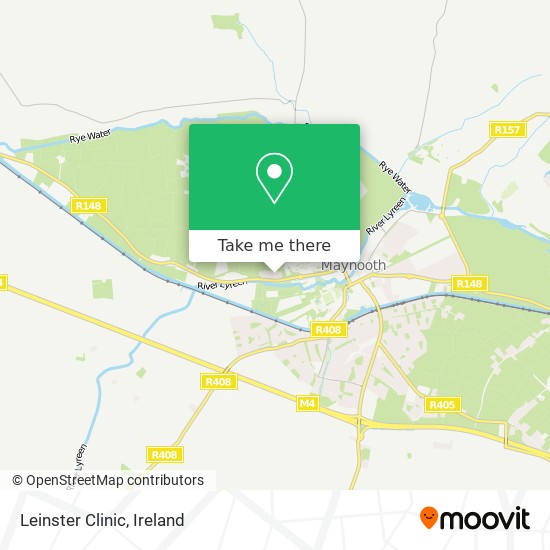 Leinster Clinic map