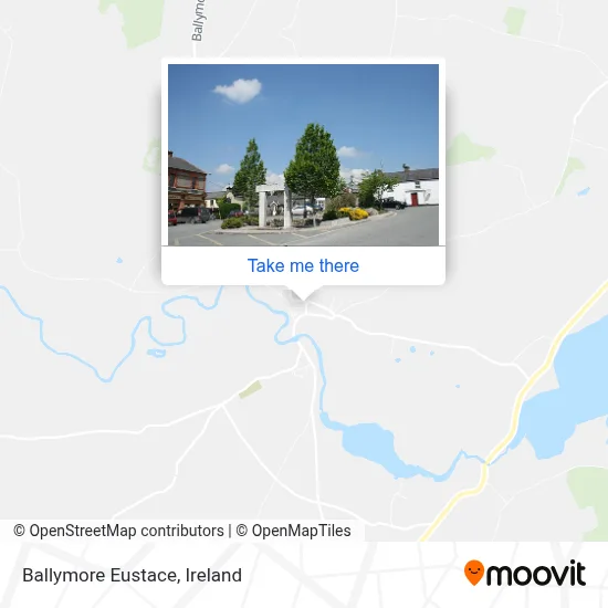 Ballymore Eustace map