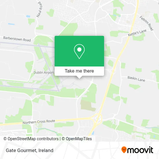 Gate Gourmet map