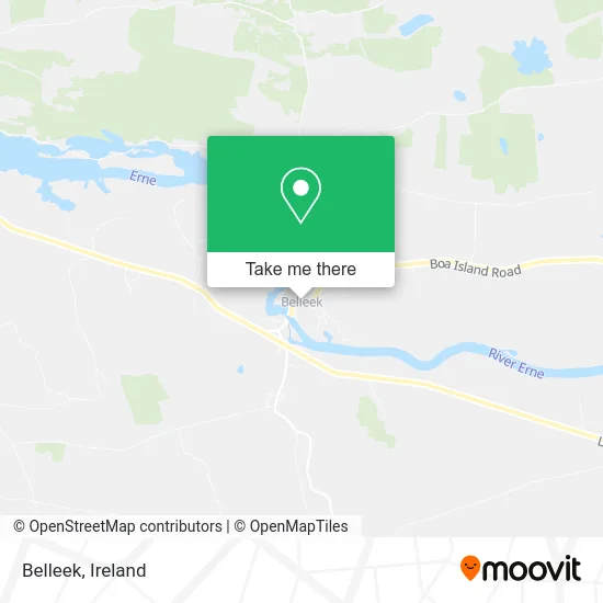 Belleek map
