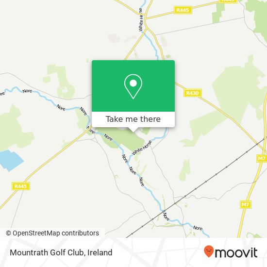 Mountrath Golf Club map