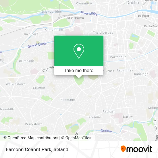 Eamonn Ceannt Park map