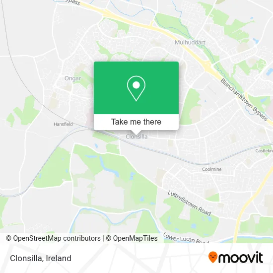 Clonsilla map