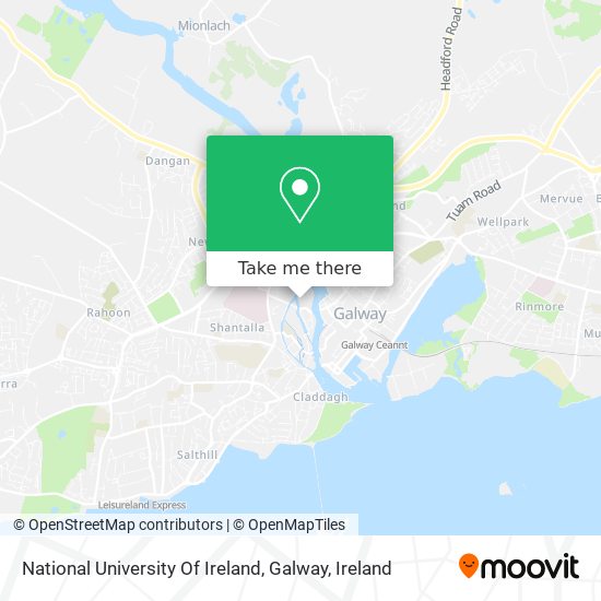 National University Of Ireland, Galway plan