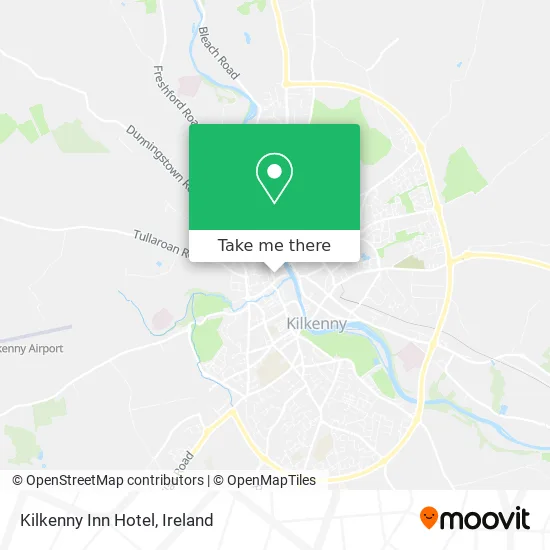 Kilkenny Inn Hotel map