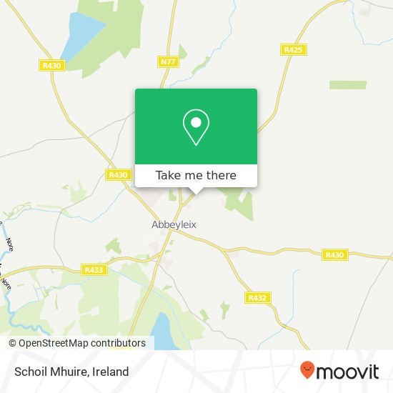 Schoil Mhuire map