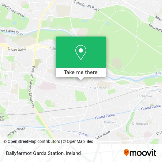 Ballyfermot Garda Station map