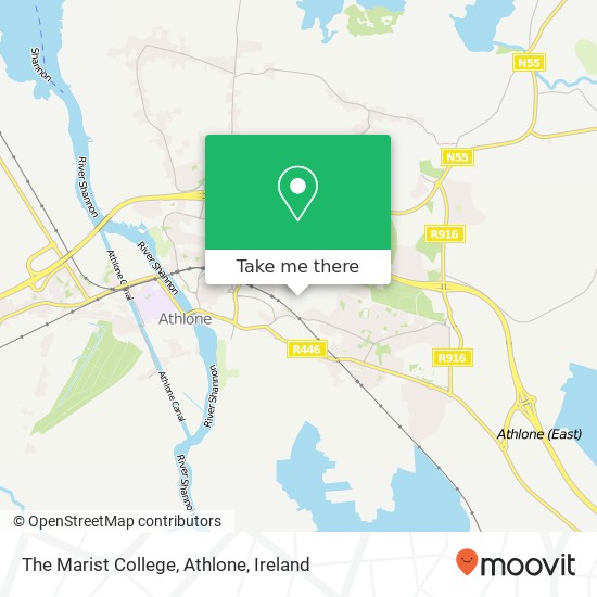 The Marist College, Athlone map