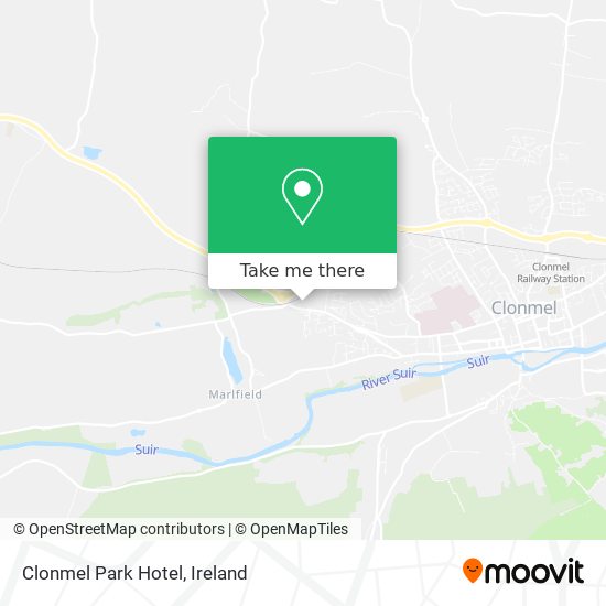 Clonmel Park Hotel map