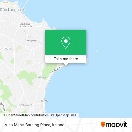 Vico Men's Bathing Place map