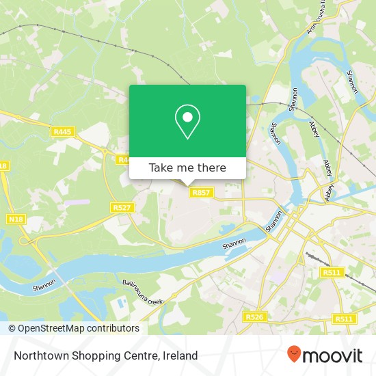 Northtown Shopping Centre map