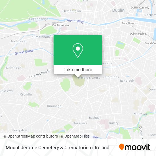 Mount Jerome Cemetery & Crematorium map