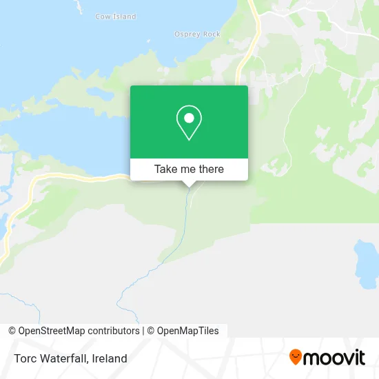 Torc Waterfall map