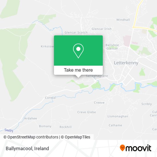 Ballymacool map