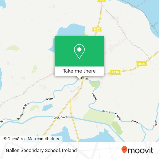 Gallen Secondary School map