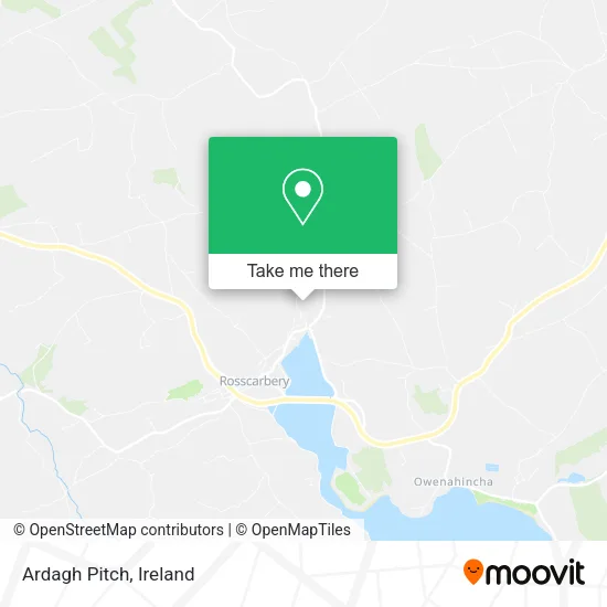 Ardagh Pitch map