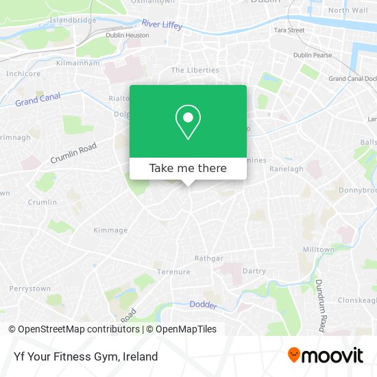 Yf Your Fitness Gym map