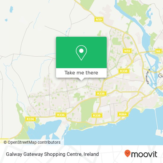 Galway Gateway Shopping Centre plan
