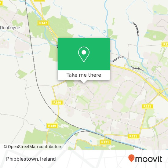 Phibblestown map