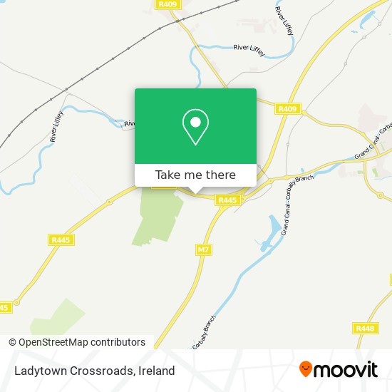 Ladytown Crossroads map