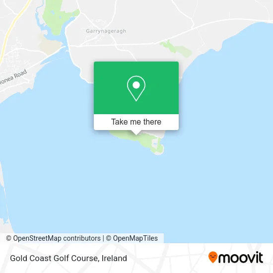 Gold Coast Golf Course map
