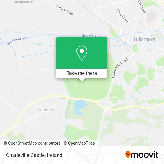 Charleville Castle map