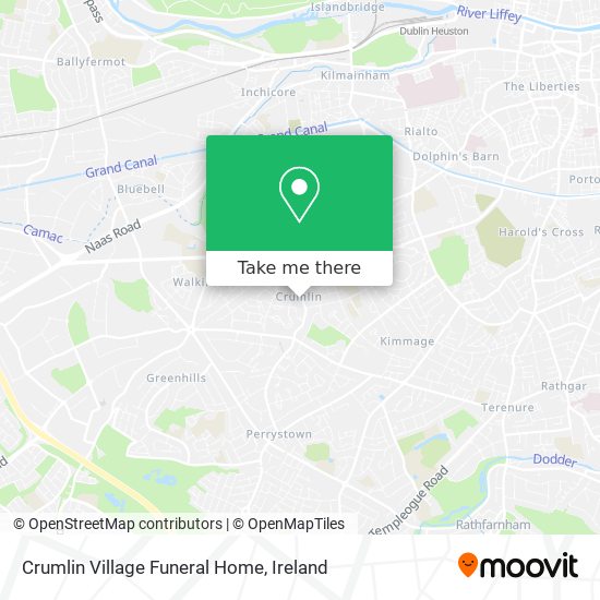 Crumlin Village Funeral Home map