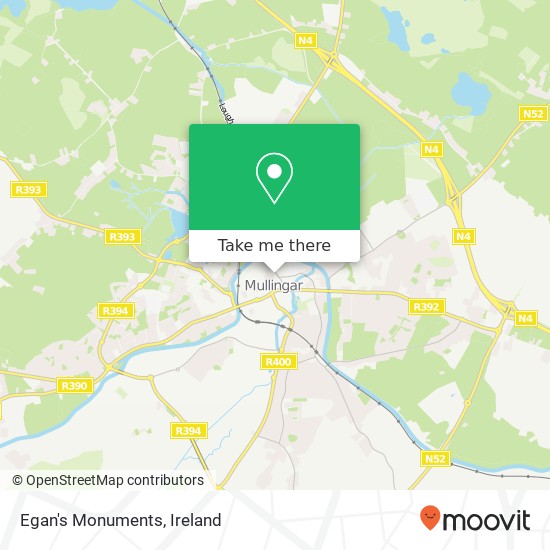 Egan's Monuments map