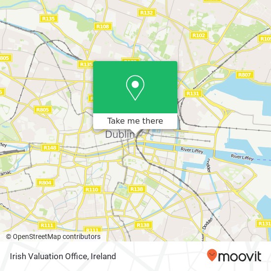 Irish Valuation Office map