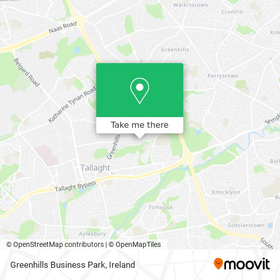 Greenhills Business Park map