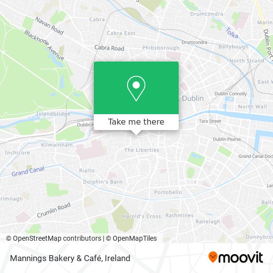 Mannings Bakery & Café map