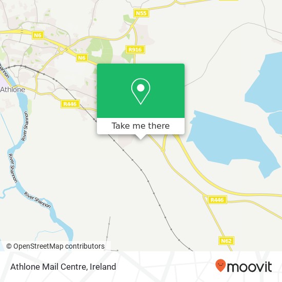 Athlone Mail Centre map