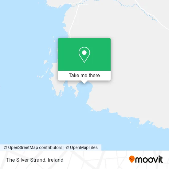 The Silver Strand map