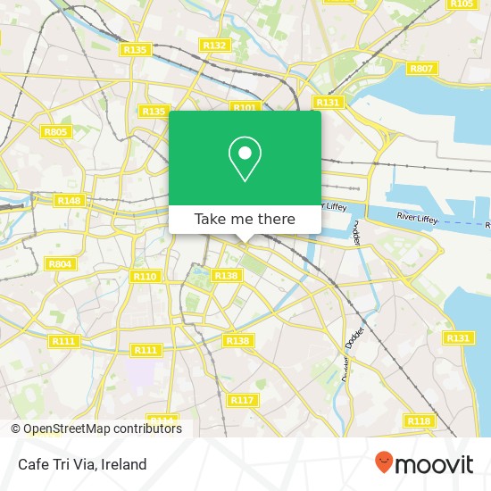 Cafe Tri Via map