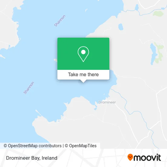 Dromineer Bay map