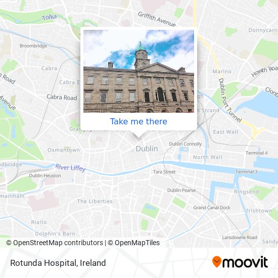 Rotunda Hospital map