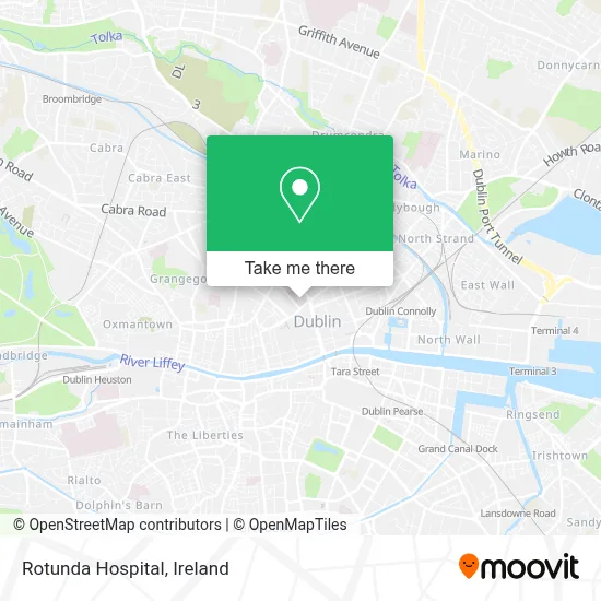 Rotunda Hospital map