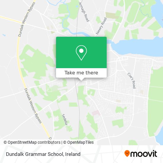 Dundalk Grammar School map