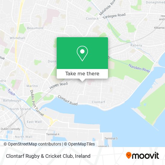 Clontarf Rugby & Cricket Club plan