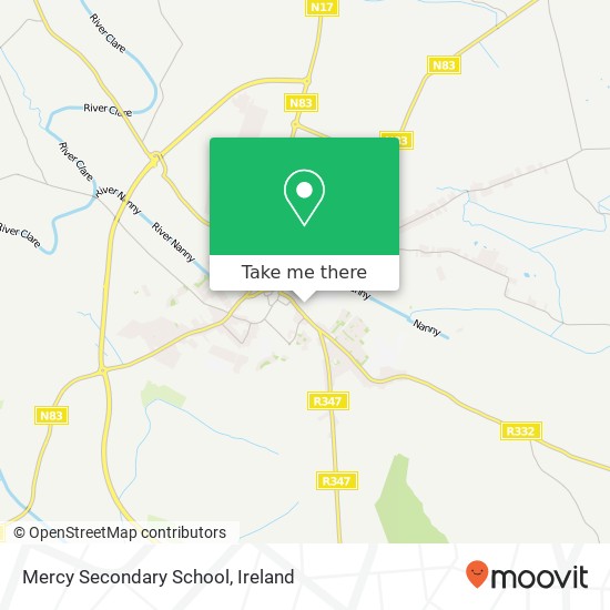 Mercy Secondary School map