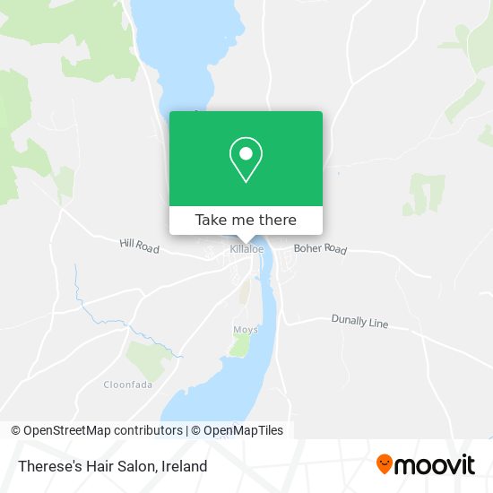 How to get to Therese's Hair Salon in Killaloe by Bus or Train?