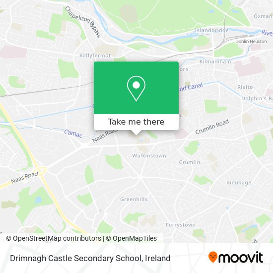 Drimnagh Castle Secondary School map