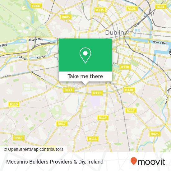 Mccann's Builders Providers & Diy map