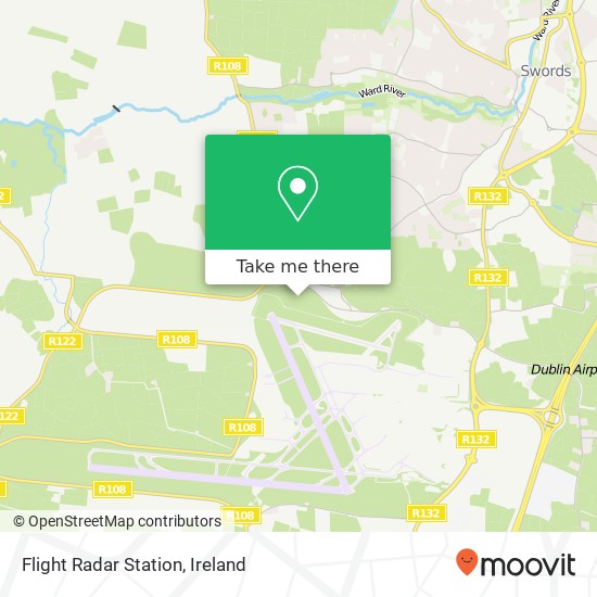 Flight Radar Station map