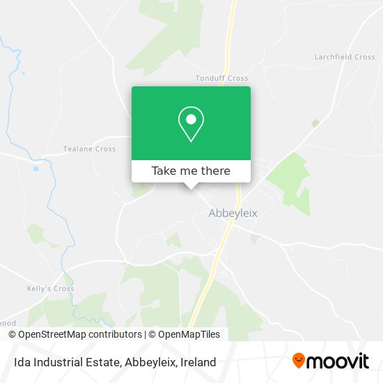 Ida Industrial Estate, Abbeyleix map
