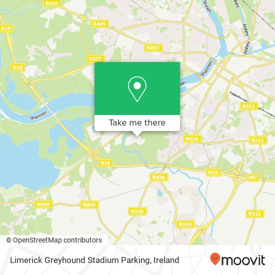 Limerick Greyhound Stadium Parking plan