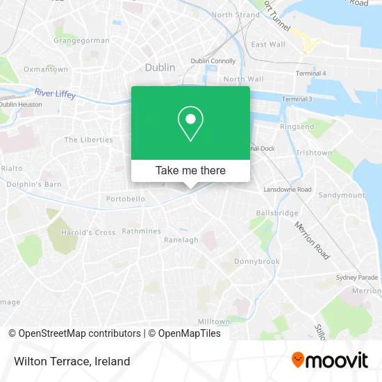 Wilton Terrace map