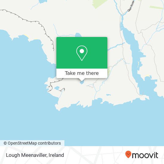 Lough Meenaviller map
