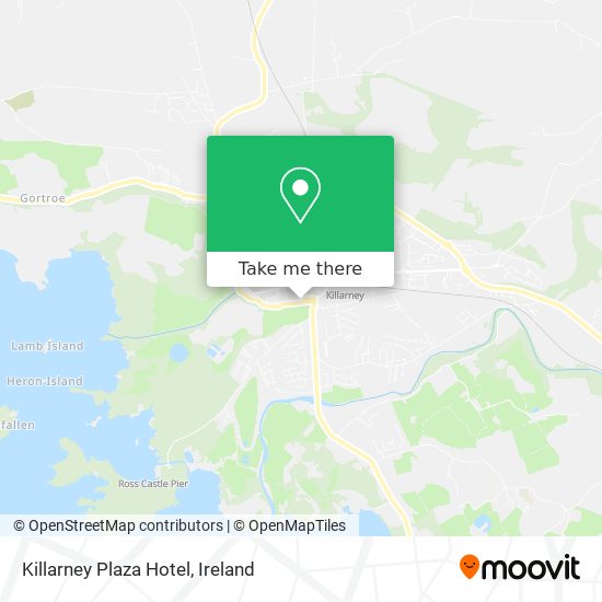 Killarney Plaza Hotel map
