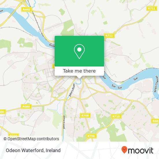 Odeon Waterford map